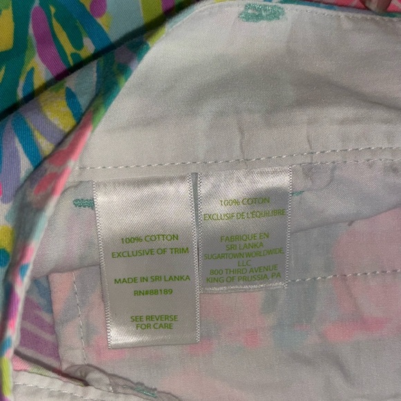 Lilly Pulitzer The Chipper Short shorts size 12 - Picture 9 of 12